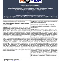 44ème séminaire MOVIDA le 18 juin
