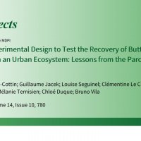 A 12-Year Experimental Design to Test the Recovery of Butterfly Biodiversity in an Urban Ecosystem: Lessons from the Parc Ur-bain des Papillons